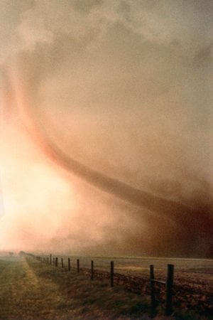tornado while driving